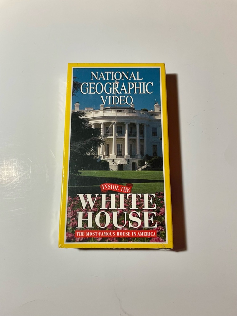 National Geographic Video "Inside the White House" VHS New Sealed Collectible